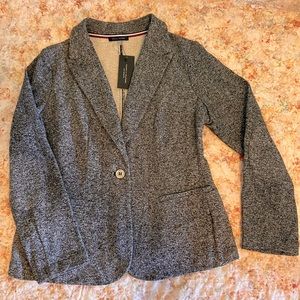 Tommy Hilfiger NWT gray heather blazer.